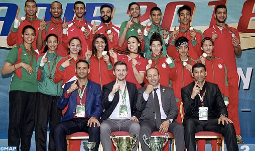 Les Tatamis de la salle Al Inbiâat ont témoigné la gloire de nos taekwondoistes marocains